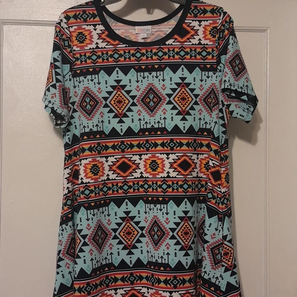 Lularoe Jessie dress Large - Picture 2 of 6
